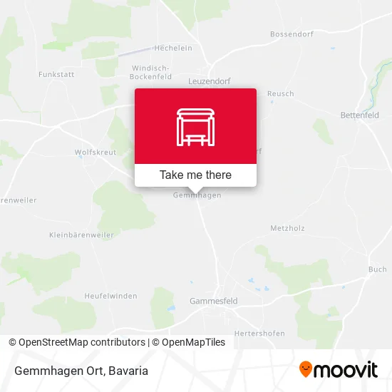 Карта Gemmhagen Ort