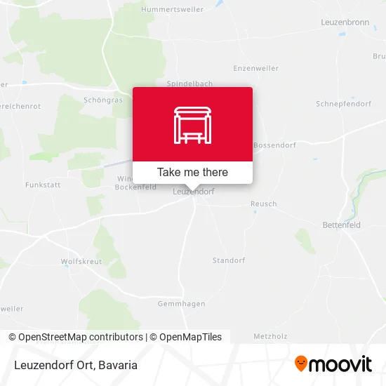 Карта Leuzendorf Ort