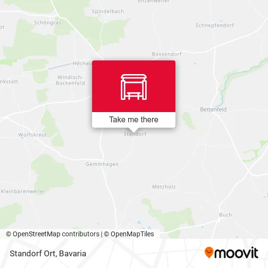 Карта Standorf Ort