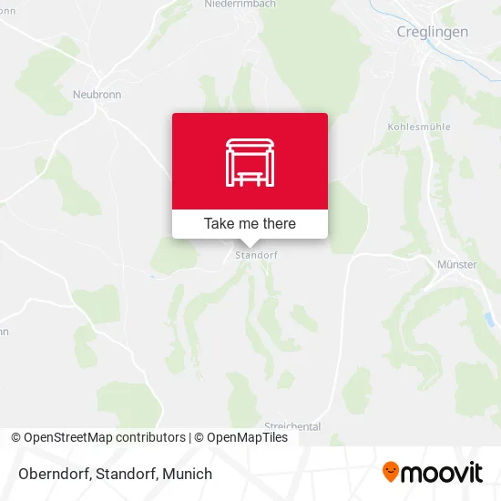 Карта Oberndorf, Standorf