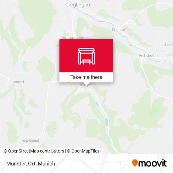 Карта Münster, Ort
