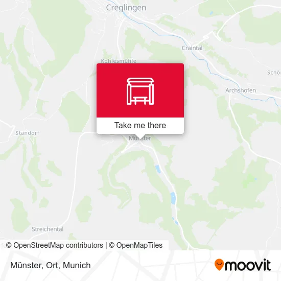 Карта Münster, Ort