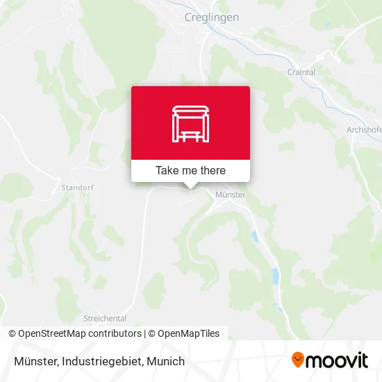 Карта Münster, Industriegebiet