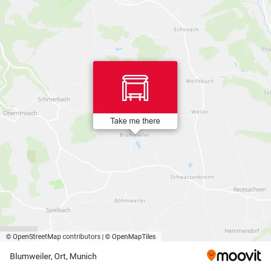 Карта Blumweiler, Ort