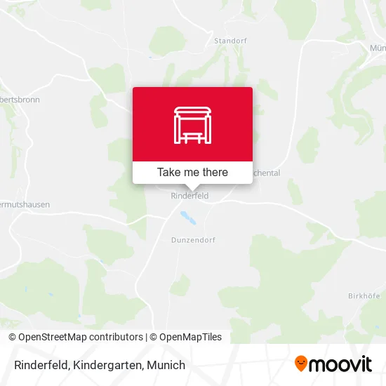 Карта Rinderfeld, Kindergarten