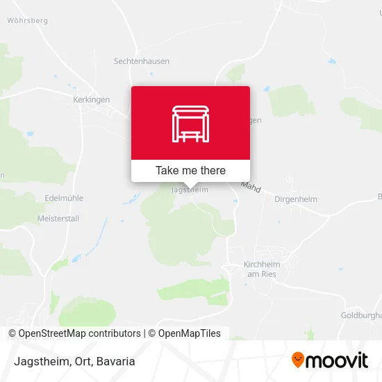 Карта Jagstheim, Ort
