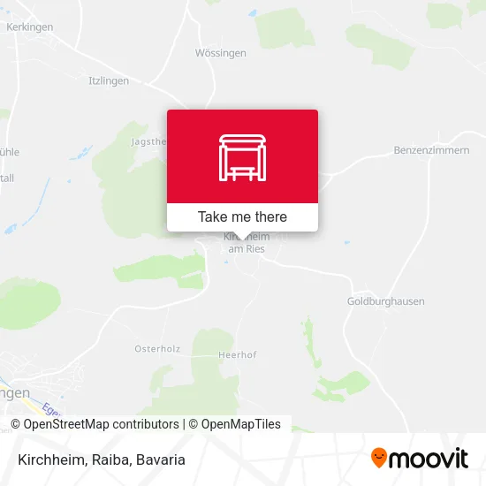 Карта Kirchheim, Raiba