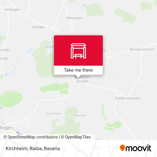 Карта Kirchheim, Raiba