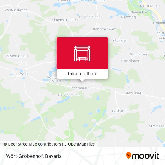 Карта Wört-Grobenhof