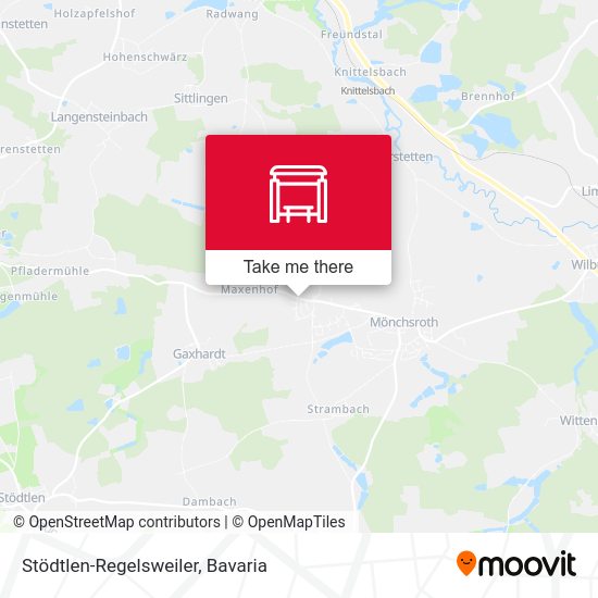 Stödtlen-Regelsweiler map