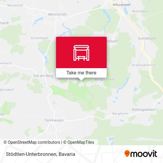 Stödtlen-Unterbronnen map