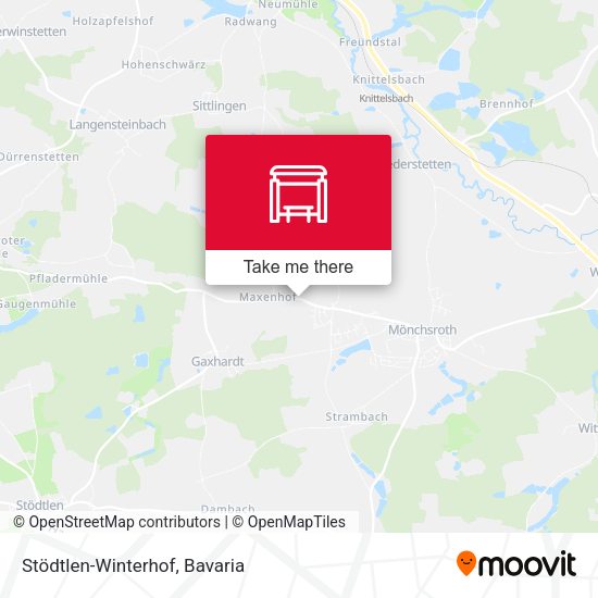 Stödtlen-Winterhof map