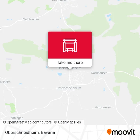 Карта Oberschneidheim