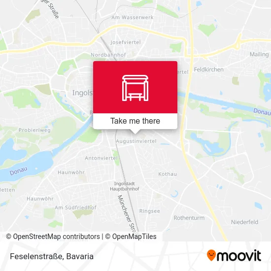 Карта Feselenstraße