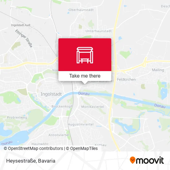 Карта Heysestraße