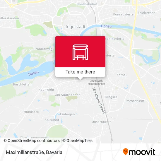 Карта Maximilianstraße