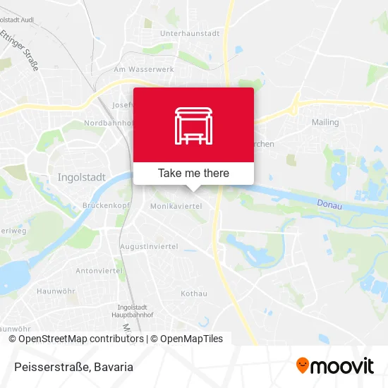 Карта Peisserstraße