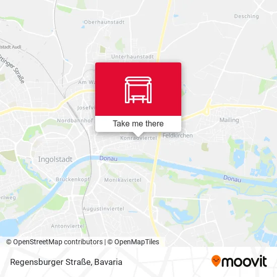 Карта Regensburger Straße