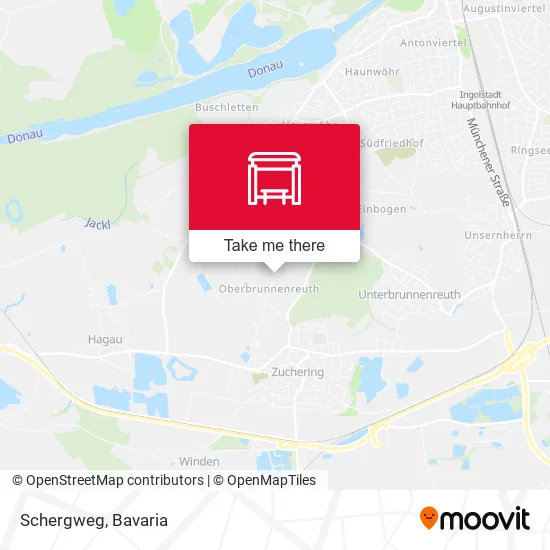 Карта Schergweg
