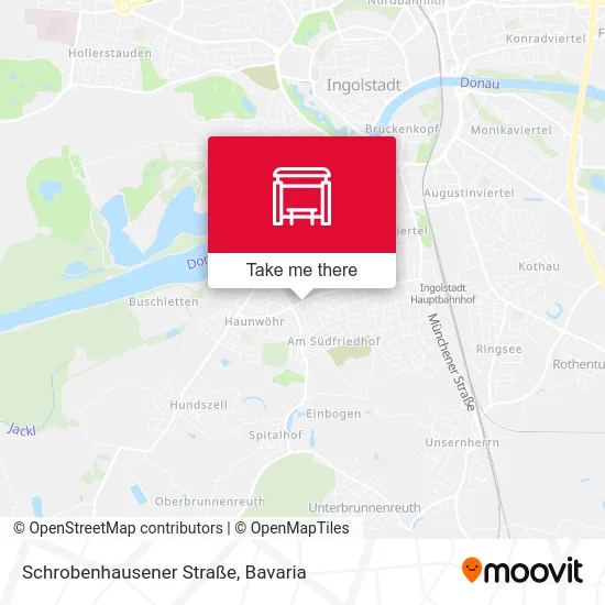 Карта Schrobenhausener Straße