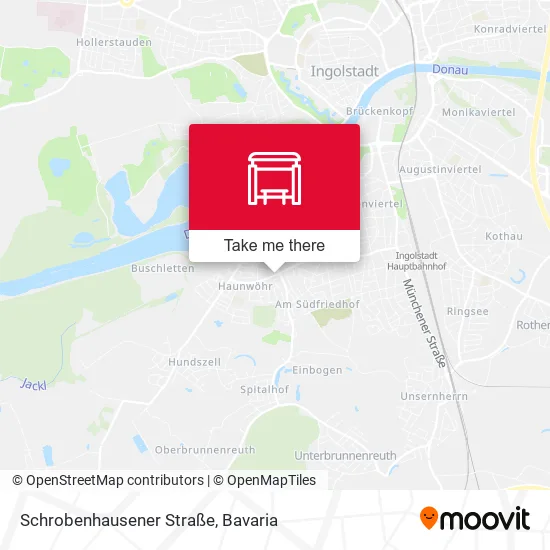 Карта Schrobenhausener Straße