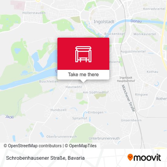 Schrobenhausener Straße map