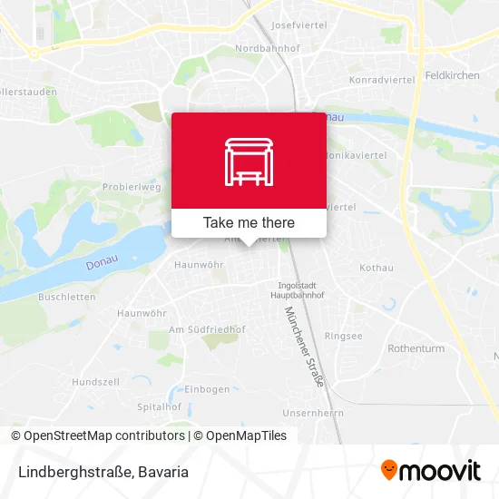 Карта Lindberghstraße