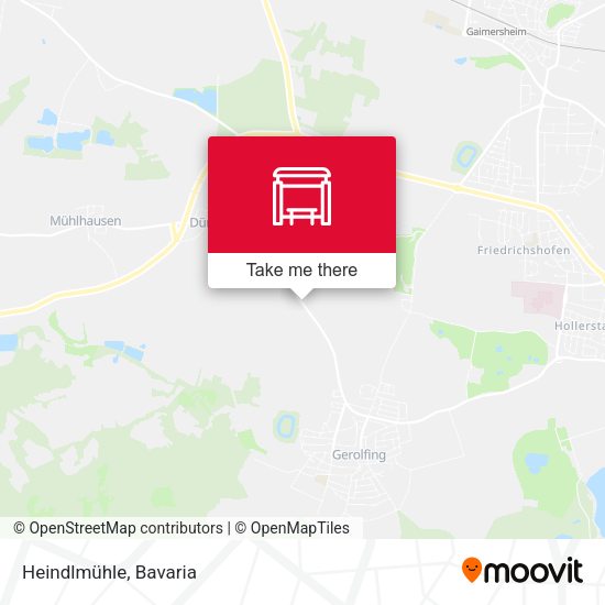 Heindlmühle map
