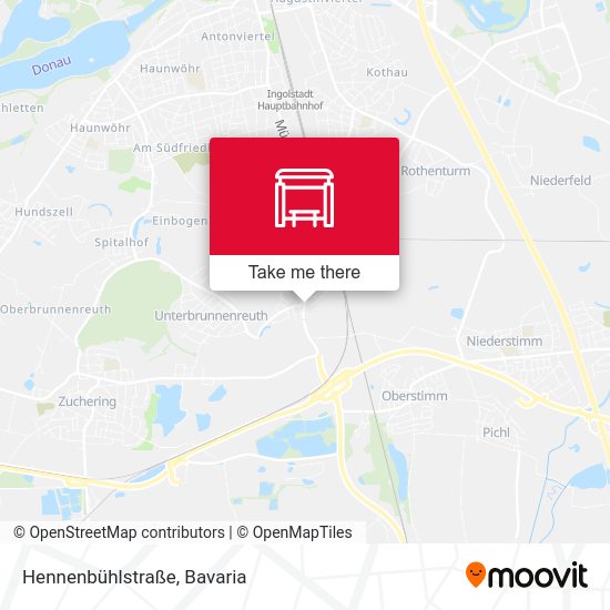 Hennenbühlstraße map