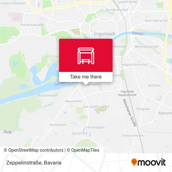 Карта Zeppelinstraße