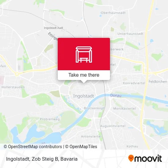 Карта Ingolstadt, Zob Steig B