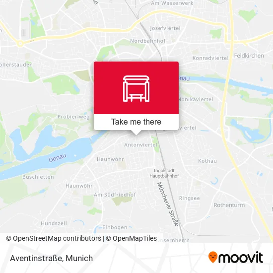 Карта Aventinstraße