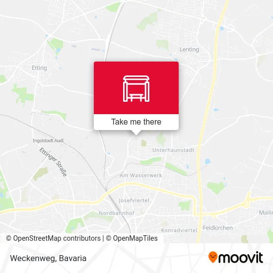 Карта Weckenweg
