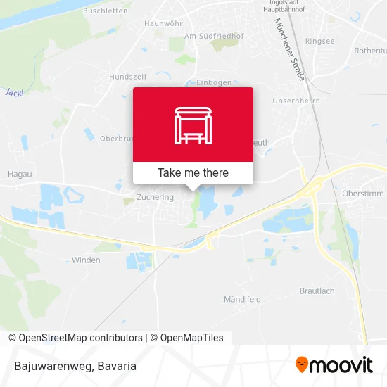 Bajuwarenweg map