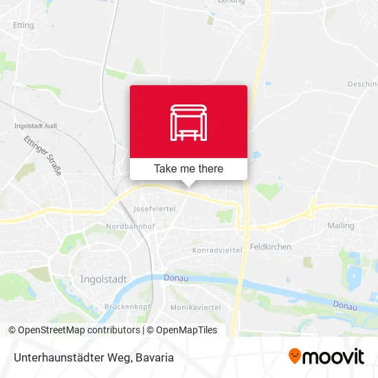 Карта Unterhaunstädter Weg