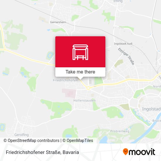 Friedrichshofener Straße map