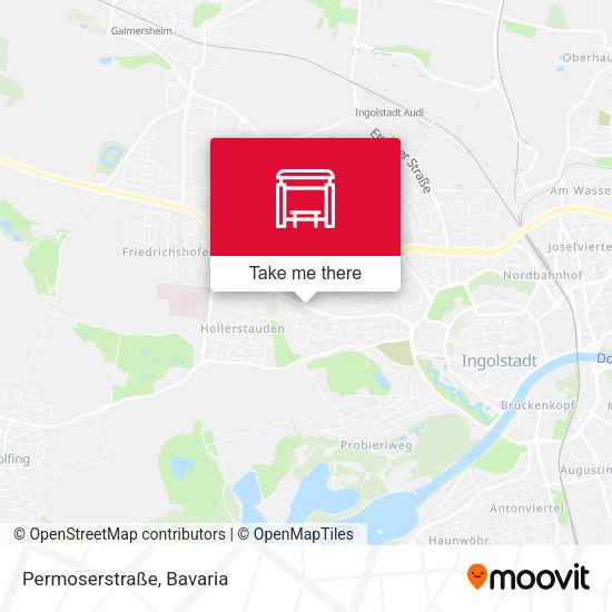 Permoserstraße map
