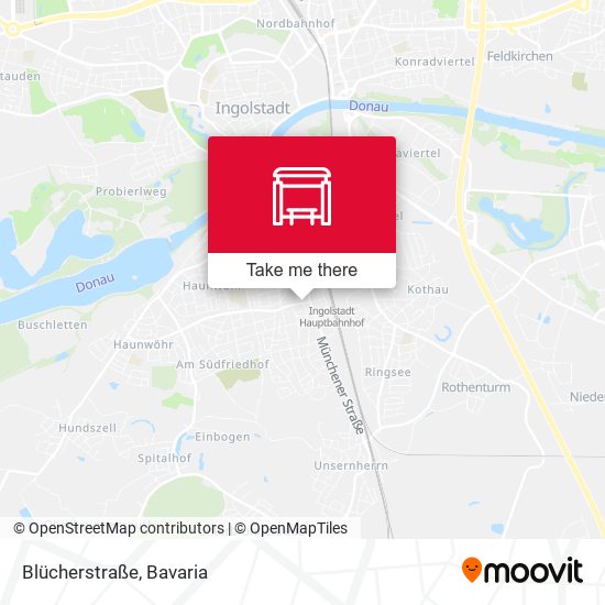 Blücherstraße map