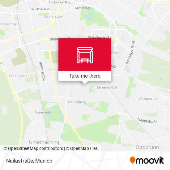 Карта Nailastraße