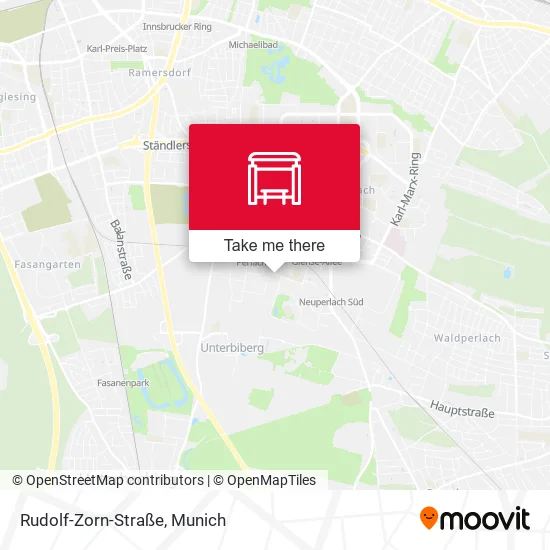 Карта Rudolf-Zorn-Straße