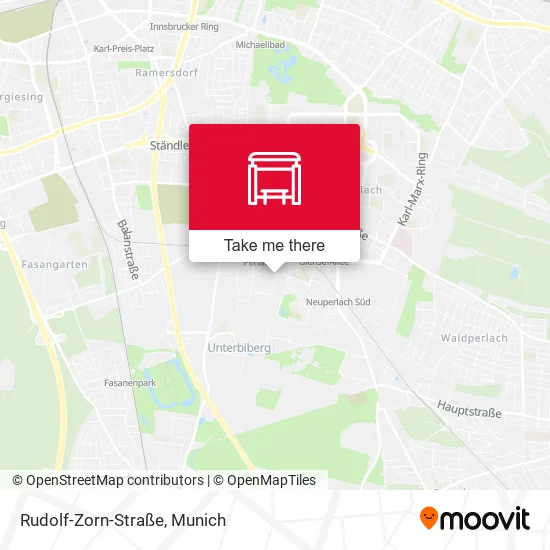 Карта Rudolf-Zorn-Straße