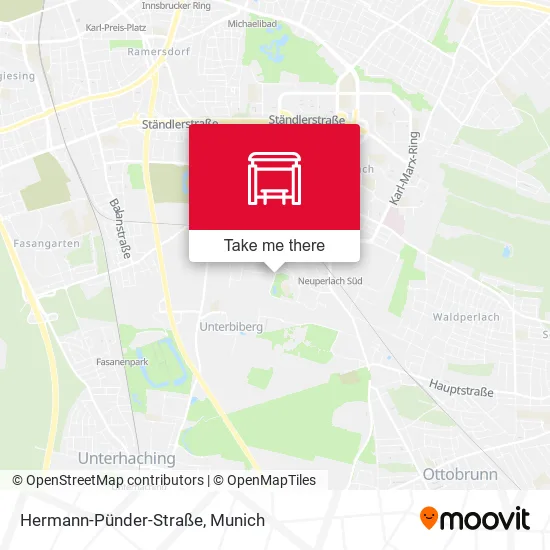 Карта Hermann-Pünder-Straße