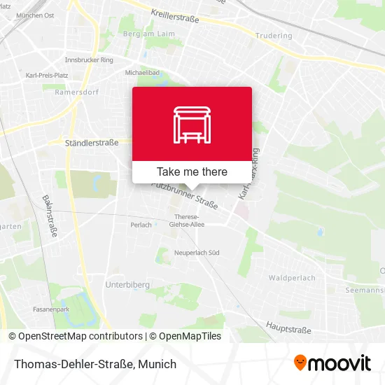 Карта Thomas-Dehler-Straße