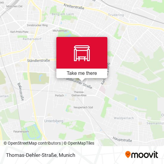 Карта Thomas-Dehler-Straße