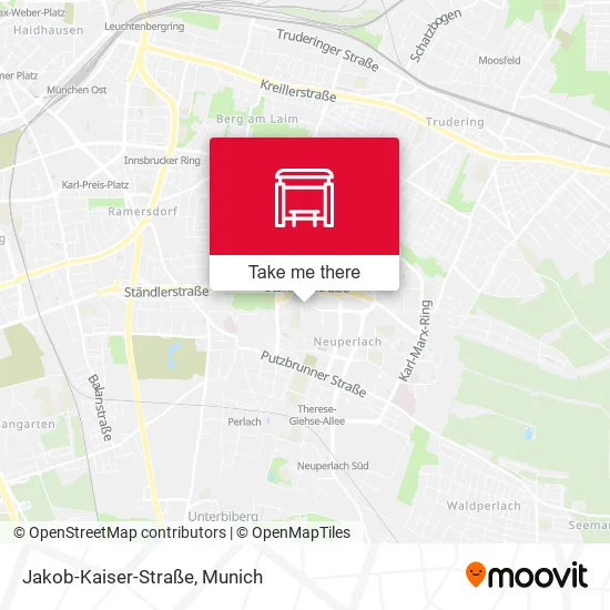 Карта Jakob-Kaiser-Straße