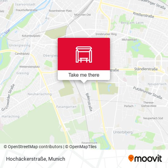 Hochäckerstraße map