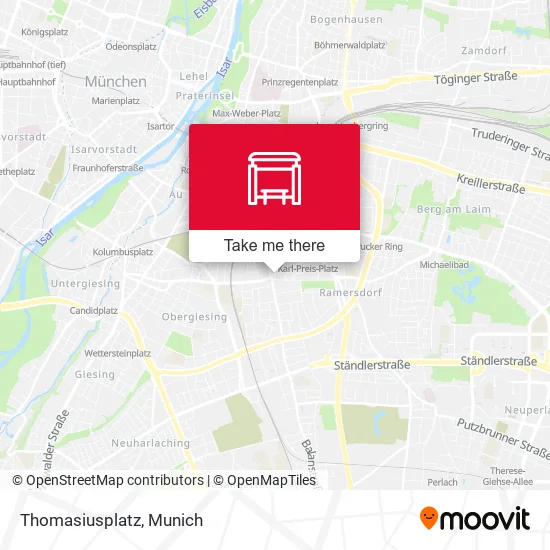 Карта Thomasiusplatz