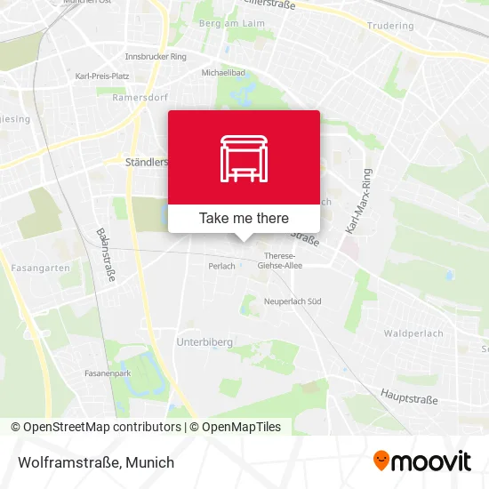 Карта Wolframstraße