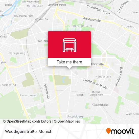 Карта Weddigenstraße