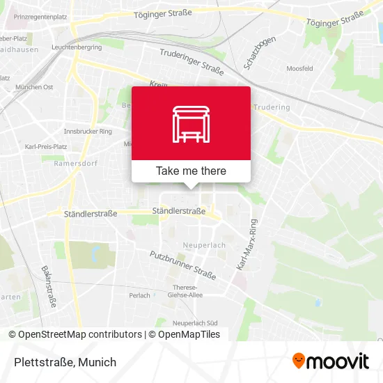 Карта Plettstraße